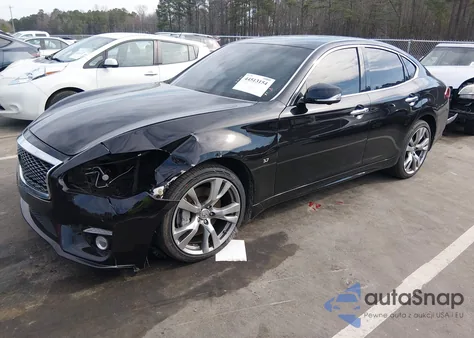 2015 Infiniti Q70 3.7 из США, поврежденный, VIN JN1BY1AR1FM561090